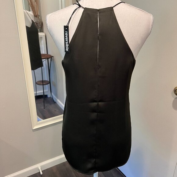 NWT Express Barcelona Olive Green Reversible Camisole, Size Small - Picture 8 of 15